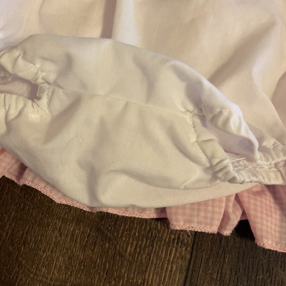 Smocked strawberry onesie - Picture 3 of 6